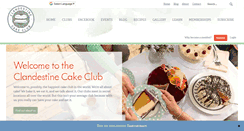 Desktop Screenshot of clandestinecakeclub.co.uk